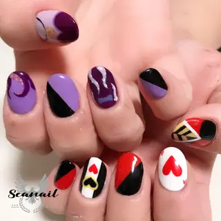 ネイル 小尾 栞のネイルデザイン