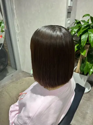 パーマ yuumi/大濠🪷 レイヤー/ハイトーンのヘアスタイル