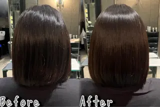 ミディアム ENORE 青山店所属・🫧縮毛矯正専門店/ 髪質改善プロ直輝🫧のヘアスタイル