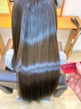 セミロング CABANON所属・和歌山髪質改善 那須優太のヘアスタイル