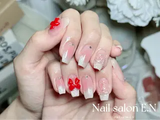 ネイル E.N🦋 長さ出し/持ち込みのネイルデザイン
