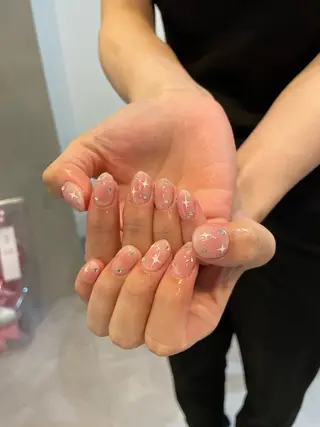 ネイル 束感まつ毛/ネイル/ LED♥KIRARAのマツエク・マツパデザイン