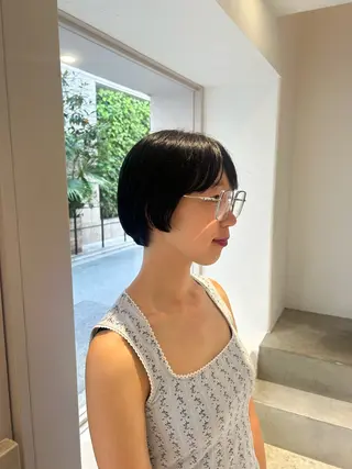 ショート iwami rena /Nary河原町のヘアスタイル