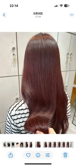 ロング カラー 髪質改善/美髪/渡辺 りんのヘアスタイル