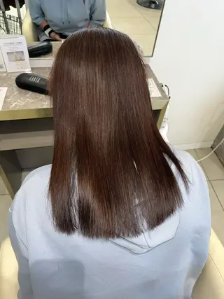 ロング 吹田 駿 髪質改善縮毛矯正のヘアスタイル