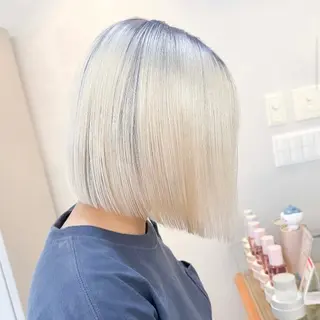 ショート ハイトーン/ MANA♡のヘアスタイル