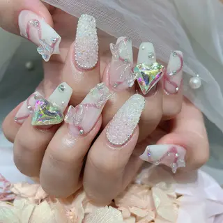 ネイル 長さだし専門店 M2　rikaのネイルデザイン