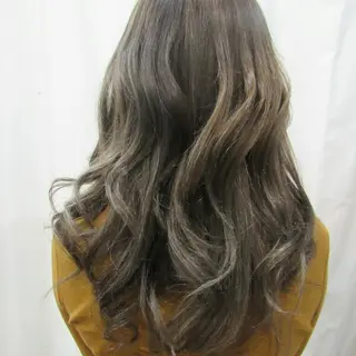 セミロング カラー 下妻 カラーエクステ難波のヘアスタイル