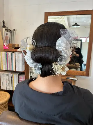 ヘアアレンジ 🪞パーマ🐾 ストカール🌷川原のヘアスタイル