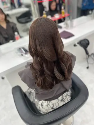 セミロング 🤍韓国トレンド ヘア🤍miku🤍のヘアスタイル