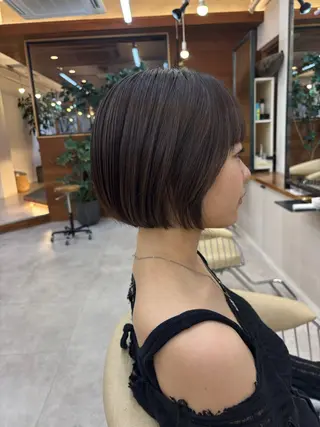 ショート LYNDA所属・仙台/LYNDA/ 艶カラー/chikaのヘアスタイル