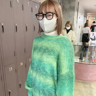 ミディアム カラー 小木曽智美 /ボブ/ショートのヘアスタイル