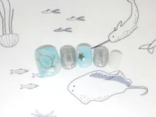 ネイル ティーエヌ 金山駅東口店のネイルデザイン