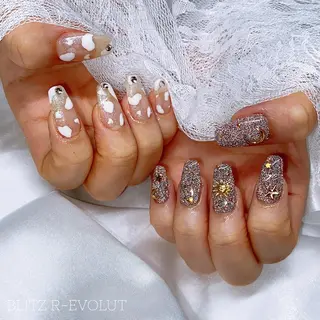 ネイル ☁️BLITZ 🎀笠原雪音🎀のネイルデザイン