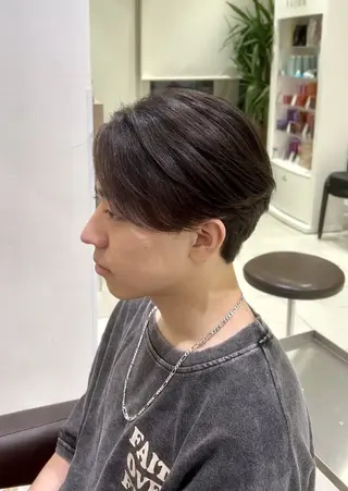 ミディアム メンズ パーマ 【メンズ特化】 稲次結人のヘアスタイル