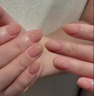 ネイル By moonネイル 🌷ワンホン/韓国風のネイルデザイン