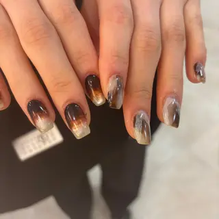 ネイル ゆびノさき茨木店 ニュアンス/アートのネイルデザイン