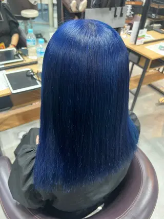 カラー 菅野 杏実のヘアスタイル