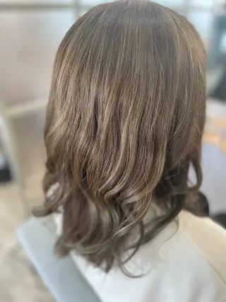 ロング カラペア大みか店所属・カラペア大みか店 江幡のヘアスタイル