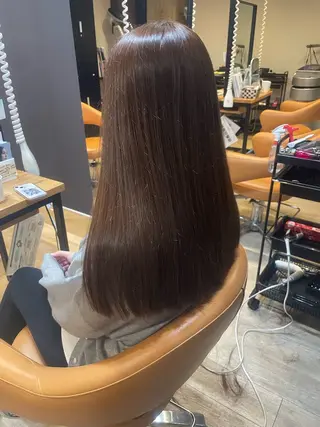 ロング カラー 髪質改善/ブリーチ 田代 龍我のヘアスタイル