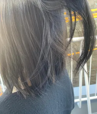 ミディアム カラー パーマ ヘアアレンジ ネイル Sia中野新橋 『JUNYA』のヘアスタイル