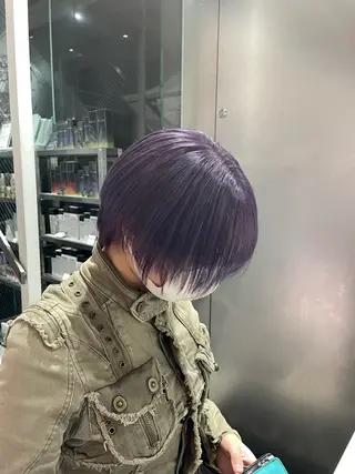 ショート オノ テンタのヘアスタイル