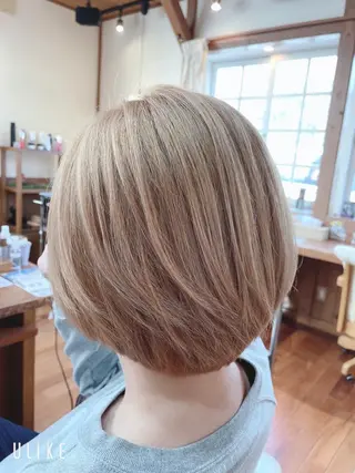 ショート 岩井 佑城のヘアスタイル