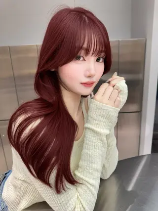 ロング カラー 『タケル』が叶える✨ 熊本🥇モテ美髪ヘアのヘアスタイル