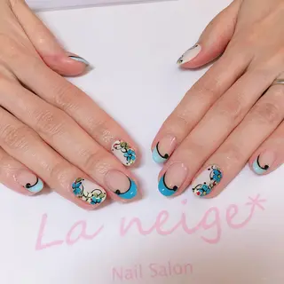 ネイル La neige* yuki 🥯🍑のネイルデザイン