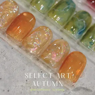 ネイル 大阪/堀江ニュアンス WAKABAのネイルデザイン