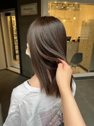 ロング カラー 🎴 永井あさひ🎴のヘアスタイル