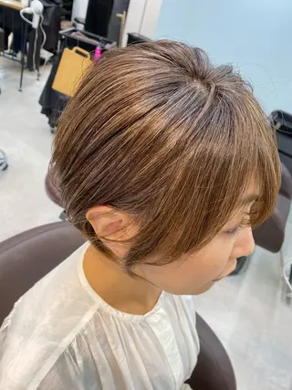 ショート a-o岡野　こやま しんぺいのヘアスタイル
