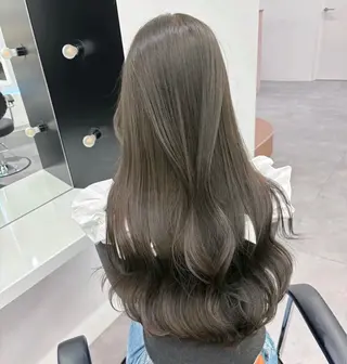ロング 松井 にこのヘアスタイル
