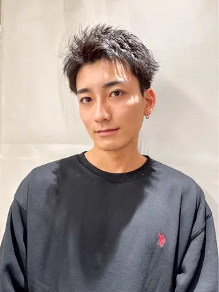 メンズ 山中 束真のヘアスタイル