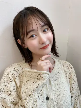 ショート カラー 🪭risa 暖色/レイヤー🪭のヘアスタイル