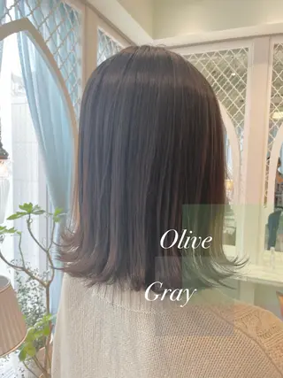 セミロング カラー 美髪/カラー 美容院🌈渡辺隼也のヘアスタイル