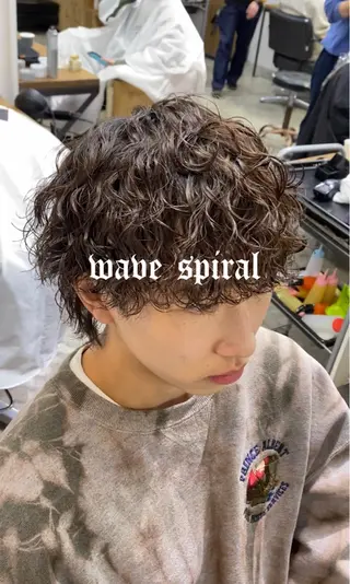 パーマ メンズ メンズパーマ特化 🌟Gakutoのヘアスタイル