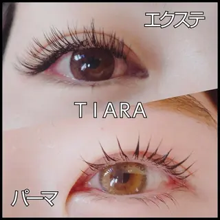 マツエク・マツパ 💡次世代LED -TIARA💡のマツエク・マツパデザイン