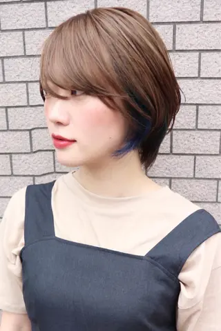 ショート 汐見 悠佑のヘアスタイル