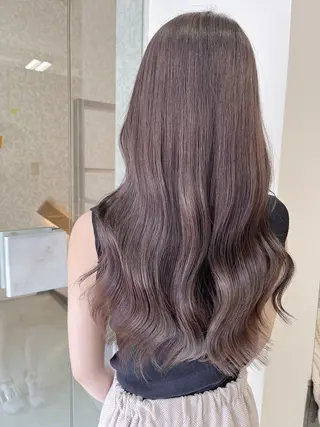 セミロング wil西宮レイヤー 西村徹のヘアスタイル