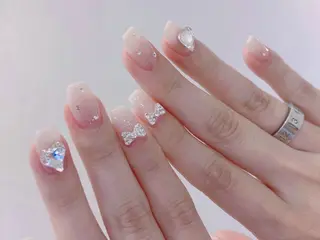 ネイル 韓国ネイル/ワンホン ネイル🎀表参道3分のネイルデザイン