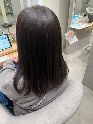 セミロング pollen dressers smart saron所属・pollen moekaのヘアスタイル