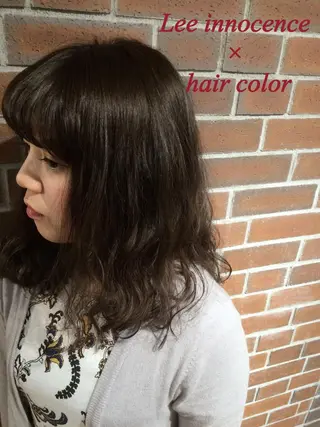 ミディアム セミロング ロング カラー パーマ カラー/髪質改善スペ シャリスト宮本　伸一のヘアスタイル