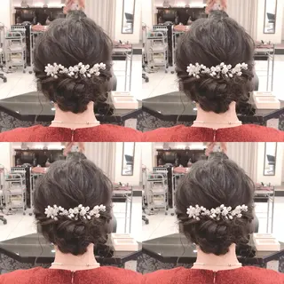 ミディアム ヘアアレンジ 🌷MAYU 🌷のヘアスタイル
