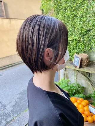 ショート カラー 小顔ショート✁ ⁂Yukari⁂のヘアスタイル