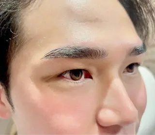 メンズ アイブロウ 🪞理想のお目元に ✨meache🎠のマツエク・マツパデザイン