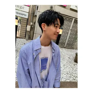 ショート ヘアアレンジ メンズ ange☞ soutaのヘアスタイル