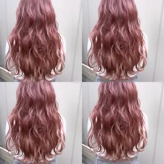 ロング カラー 透明感/オリーブ/ グレージュ/YUKAのヘアスタイル