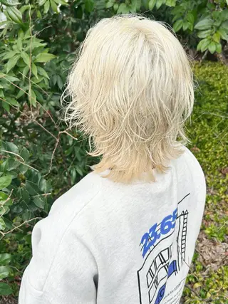 ショート カラー 🟦西荻窪メンズ特化 美容師🟦Yu-Jiのヘアスタイル