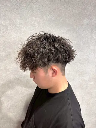 ショート パーマ メンズ 🔥メンズ特化🔥 藍斗のヘアスタイル